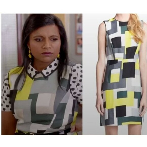 Kate Spade Dress in Loden Manhattan  City Blocks As Seen On GLEE 4 - Picture 8 of 9